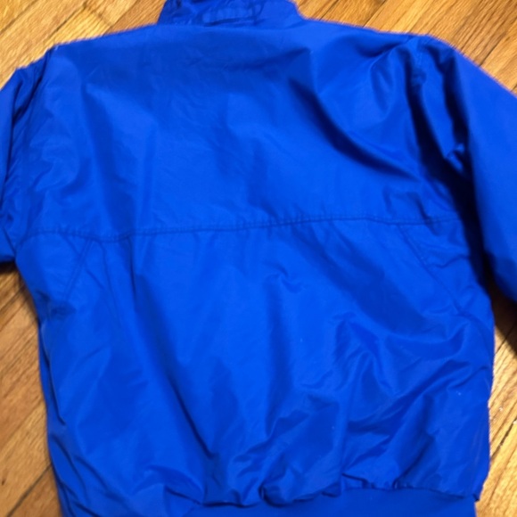 Vintage 90s Blue With Pink Detail Zip Up Jacket Women’s  Size Large Blue - Picture 9 of 12